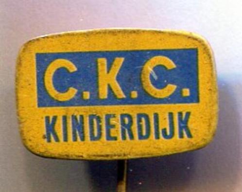 CKC Kinderdijk blik korfbal vereniging speldje ( Y_104 ), Verzamelen, Speldjes, Pins en Buttons, Zo goed als nieuw, Speldje of Pin