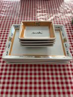 Sushi Borden Set, Keramiek, Ophalen of Verzenden, Zo goed als nieuw, Bord(en)