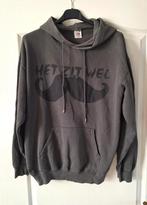 Fruit of the Loom hoodie – “Het zit wel snor” – Maat M, Maat 48/50 (M), Ophalen of Verzenden, Zo goed als nieuw, Fruit of the loom