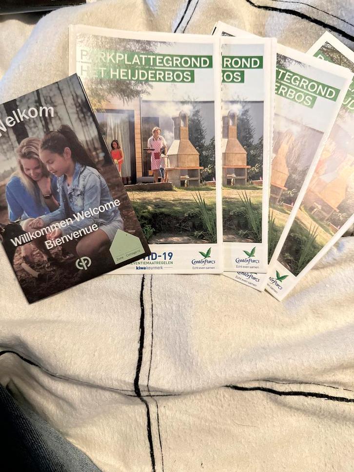 Center Parcs Plattegronden Verzameling, Boeken, Reisgidsen, Zo goed als nieuw, Brochure, Benelux, Overige merken, Ophalen of Verzenden