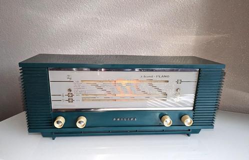 Vintage Philips B3X40u buizenradio uit 1964, Antiek en Kunst, Curiosa en Brocante, Ophalen of Verzenden