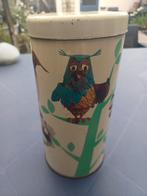 Oud Bolletje beschuitblik Fabeltjeskrant oa meneer de uil, Verzamelen, Ophalen, Gebruikt, Beschuit, Bolletje