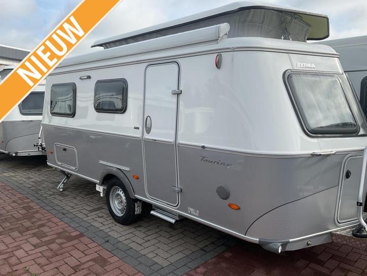 Eriba Touring 642 URBAN Memphis, Caravans en Kamperen, Caravans, Bedrijf, tot en met 3, 1000 - 1250 kg, Standaardzit, Eriba, Lengtebed