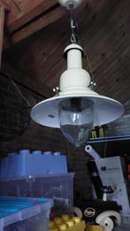 emaille scheepslamp hanglamp stevige kwaliteit, Ophalen of Verzenden, Zo goed als nieuw, Glas, Minder dan 50 cm