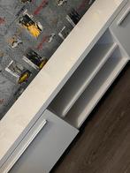 TV MEUBEL WIT HOOGGLANS, Huis en Inrichting, Kasten | Televisiemeubels, Ophalen, Hoogglans, 150 tot 200 cm, Minder dan 100 cm