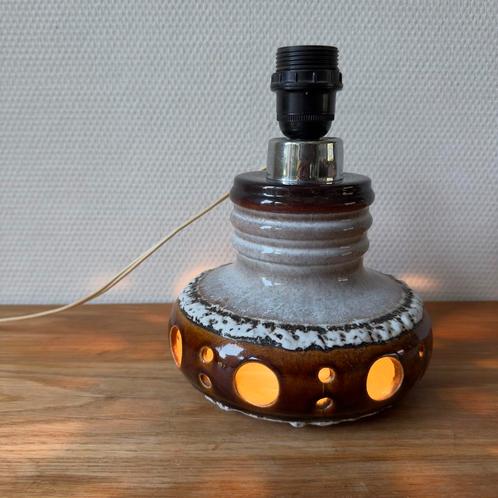 Jaren 70 Herda Tafellamp Retro, Fat Lava, 2 Lichtpunten!, Verzamelen, Retro, Huis en Inrichting, Ophalen of Verzenden