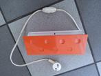 Jaren 70 oranje wandleeslampje, Ophalen of Verzenden, Huis en Inrichting