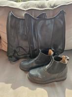 Jodhpurs met chaps / paardrijlaarzen maat 32, Ophalen of Verzenden, Gebruikt, Kinderen, Schoeisel