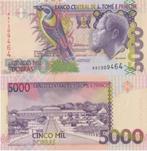 SAO TOME & PRINCIPE 1996 5000 dobras #65a UNC, Postzegels en Munten, Bankbiljetten | Afrika, Overige landen, Verzenden