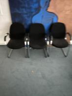 keuken kantoor stoelen, Ophalen, Zo goed als nieuw, Zwart, Drie