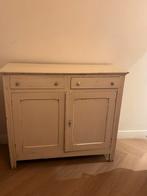 Franse Brocante Kast, Huis en Inrichting, Ophalen, Gebruikt, 100 tot 150 cm, Met lade(s)