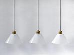 hanglampen Glashütte Limburg, Gebruikt, Ophalen of Verzenden, Vintage design Regency, Glas