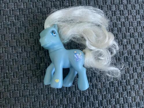 My Little Pony G3 Super Long Hair Dream Blue Pony Rare 2002, Kinderen en Baby's, Speelgoed | My Little Pony, Zo goed als nieuw