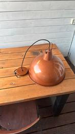 Vintage Metalen Hanglamp, Huis en Inrichting, Lampen | Hanglampen, Ophalen of Verzenden, Gebruikt, Metaal, Minder dan 50 cm