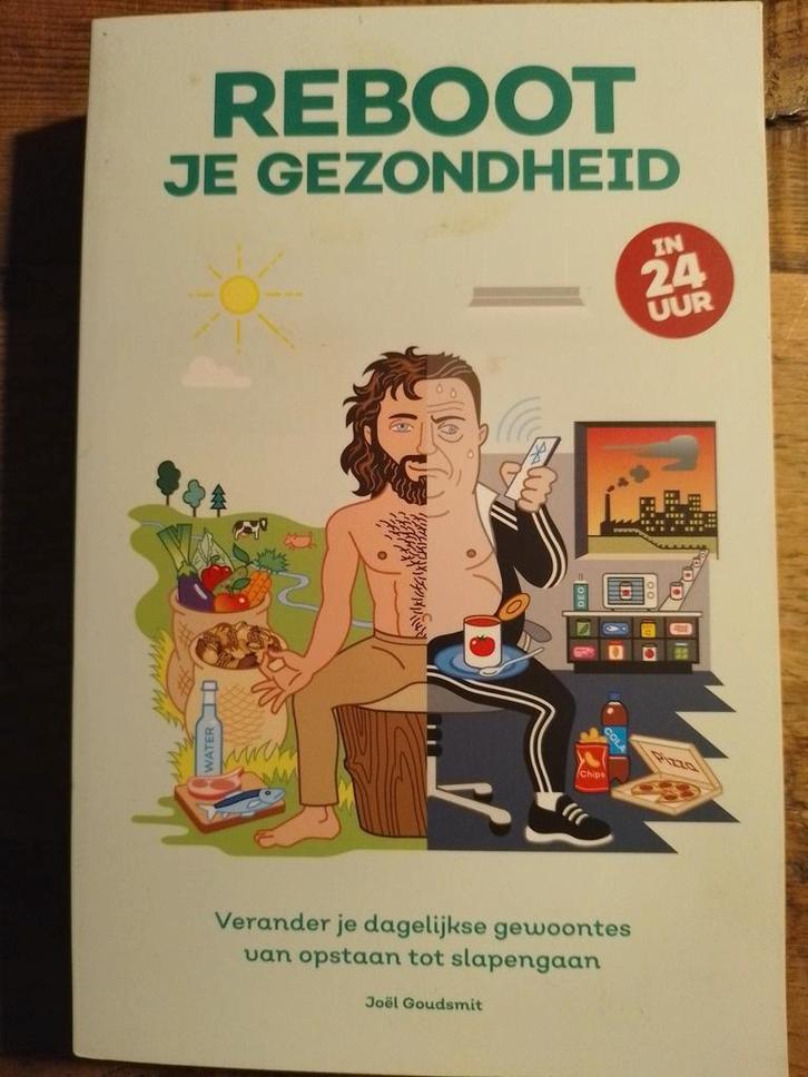 Joël Goudsmit - Reboot je gezondheid in 24 uur, Boeken, Gezondheid, Dieet en Voeding, Zo goed als nieuw, Ophalen of Verzenden