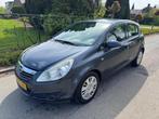 Opel Corsa 1.4-16V Enjoy Airco 5 Deurs, Gebruikt, Zwart, 4 cilinders, Origineel Nederlands