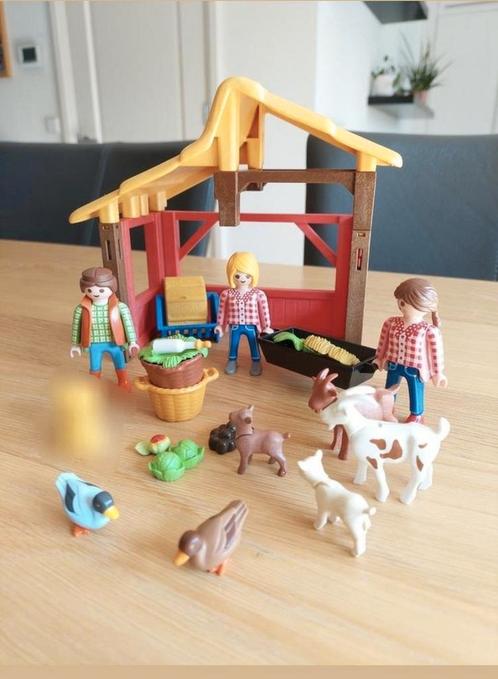 Playmobil geitjes en eenden boerderijtje, Kinderen en Baby's, Speelgoed | Playmobil, Zo goed als nieuw, Ophalen of Verzenden