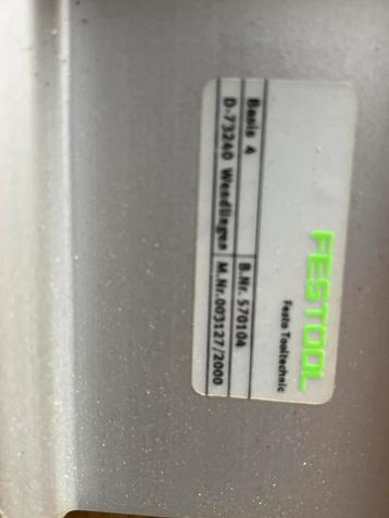 Festool Basis 4 beschikbaar voor biedingen