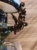 Antieke Jugendstil Scheepslamp 60cm, Ophalen of Verzenden
