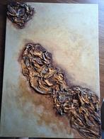 Moderne Handgemaakte Textuur Schilderij – 3D Kunstwerk, Antiek en Kunst, Kunst | Schilderijen | Abstract, Ophalen of Verzenden
