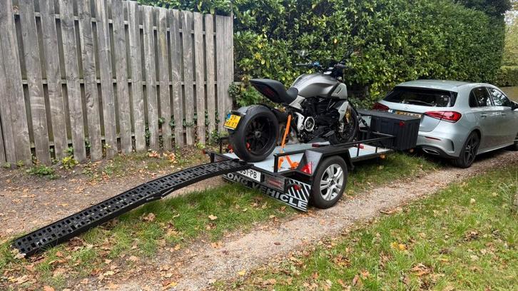 Motor trailer, Auto diversen, Aanhangers en Bagagewagens, Zo goed als nieuw, Ophalen