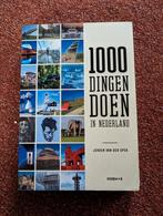 1000 dingen doen in Nederland - Jeroen van der spek, Boeken, Overige merken, Ophalen of Verzenden, Zo goed als nieuw