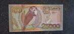 Suriname 25000 gulden 2000 ( Netjes nog! ), Ophalen of Verzenden, Zuid-Amerika