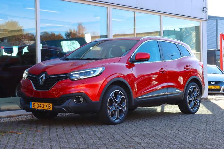 Renault Kadjar 1.2 TCE 130pk Intens 2017 rood | trekhaak, Auto's, Renault, Bedrijf, Kadjar, ABS, Achteruitrijcamera, Airbags, Airconditioning