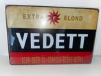 Vedett Extra Blond bier reclame bord, Ophalen of Verzenden, Nieuw, Reclamebord