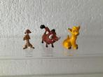 3x kleine figuurtjes Disney lion king, Ophalen, Zo goed als nieuw
