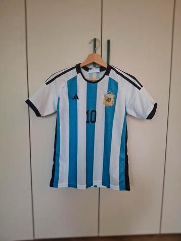 Voetbalshirt Argentinië Lionel Messi beschikbaar voor biedingen
