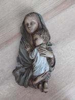 Wandhanger Mariabeeldje met kind, Ophalen of Verzenden