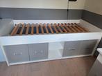 Kinderkajuitbed met bergruimte 90×200, Ophalen, Gebruikt, 90 cm, Eenpersoons