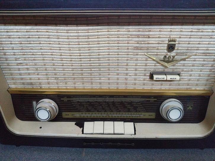 Grundig radio, Audio, Tv en Foto, Radio's, Gebruikt, Radio, Ophalen of Verzenden