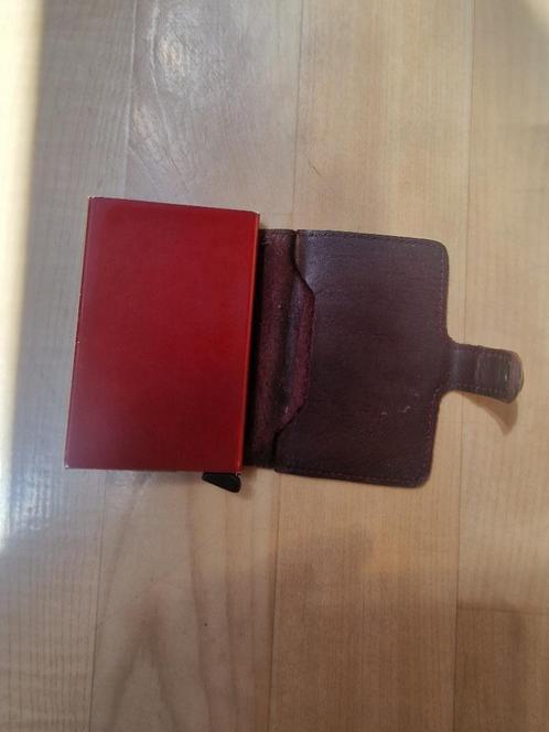 Secrid Miniwallet – Lederen Kaarthouder – RFID-bescherming, Sieraden, Tassen en Uiterlijk, Portemonnees, Gebruikt, Overige merken