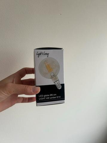 Light & Living LED Lamp Globe Ø6cm E14 beschikbaar voor biedingen