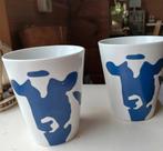 Hollandschwaaren mokken met koe Friesland Campina, Huis en Inrichting, Keuken | Servies, Gebruikt, Ophalen of Verzenden, Overige stijlen