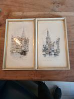 Twee Amsterdamse Prenten, Ophalen of Verzenden