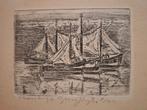 Ets van een zeilschip Gerard Sluijter, Ophalen of Verzenden