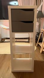 Kallax Open Kast met 2 Lades, Huis en Inrichting, Kasten | Overige, Ophalen, Gebruikt