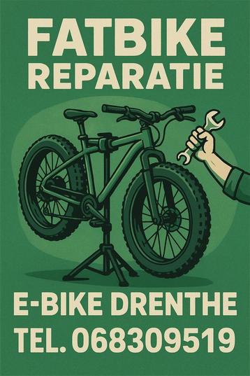 Fatbike Reparatie | Op Locatie | Werkplaats | Snel Klaar beschikbaar voor biedingen