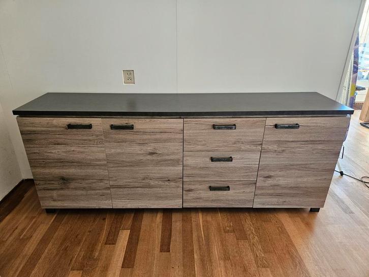 Industriële meubelset, Huis en Inrichting, Kasten | Buffetkasten, Zo goed als nieuw, Minder dan 100 cm, 150 tot 200 cm, 25 tot 50 cm