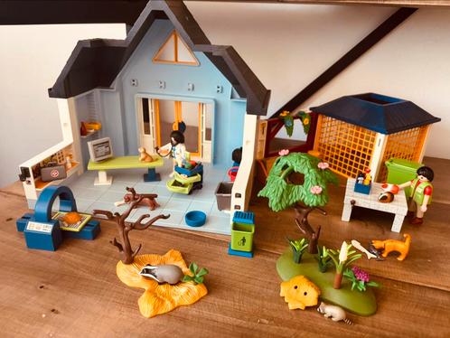 Playmobil dierenarts, dierenkliniek!, Kinderen en Baby's, Speelgoed | Playmobil, Gebruikt, Complete set, Ophalen of Verzenden