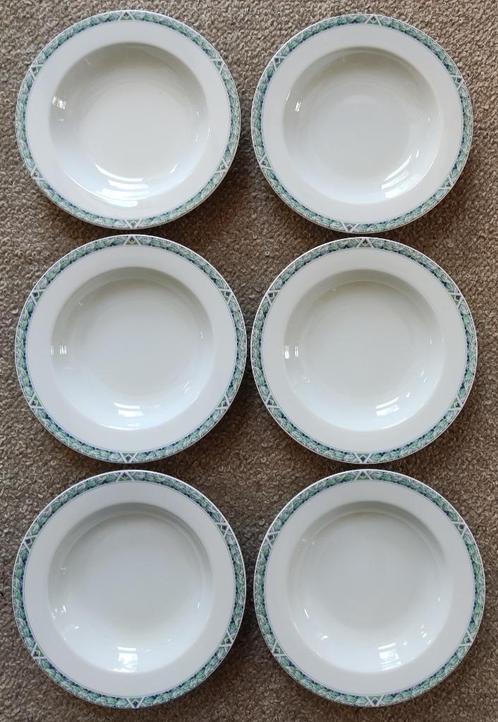 Arzberg Merison; 6 diepe borden, Huis en Inrichting, Keuken | Servies, Bord(en), Porselein, Ophalen of Verzenden