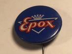 Metalen EPOX Button (15 mm Blauw/Oranje/Wit)., Merk, Ophalen of Verzenden, Button, Zo goed als nieuw
