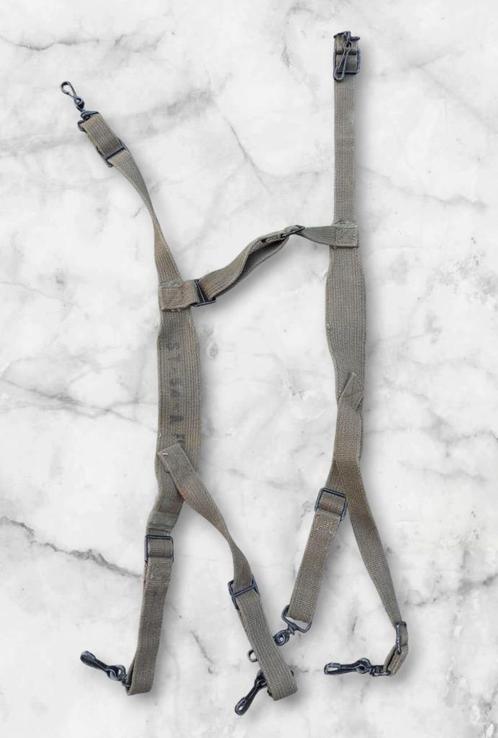 U.S WO2 Army Signal corps BC1000 harnas shoulder straps, Verzamelen, Militaria | Tweede Wereldoorlog, Landmacht, Overige typen