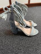 Denim jeans spijker schoenen met hoge hak maat 36, Kleding | Dames, Schoenen, Blauw, Ophalen of Verzenden, Zo goed als nieuw, Schoenen met hoge hakken