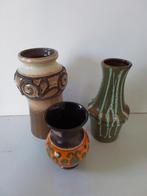 Drie aardewerk vasen Germany Vintage, Ophalen of Verzenden
