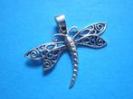 Mooie kleine Zilveren Libelle Hanger, Verzenden, Zilver, Hanger