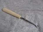 Brocante Oude Veterhaak met Greep van Been - 16.5 cm, Antiek en Kunst, Curiosa en Brocante, Verzenden